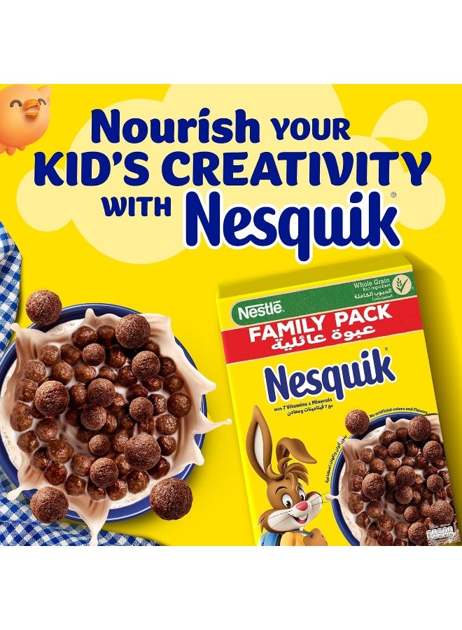 Nesquik Nestle Nesquik Cereal Chocolate Flavor - 950g - Image 2